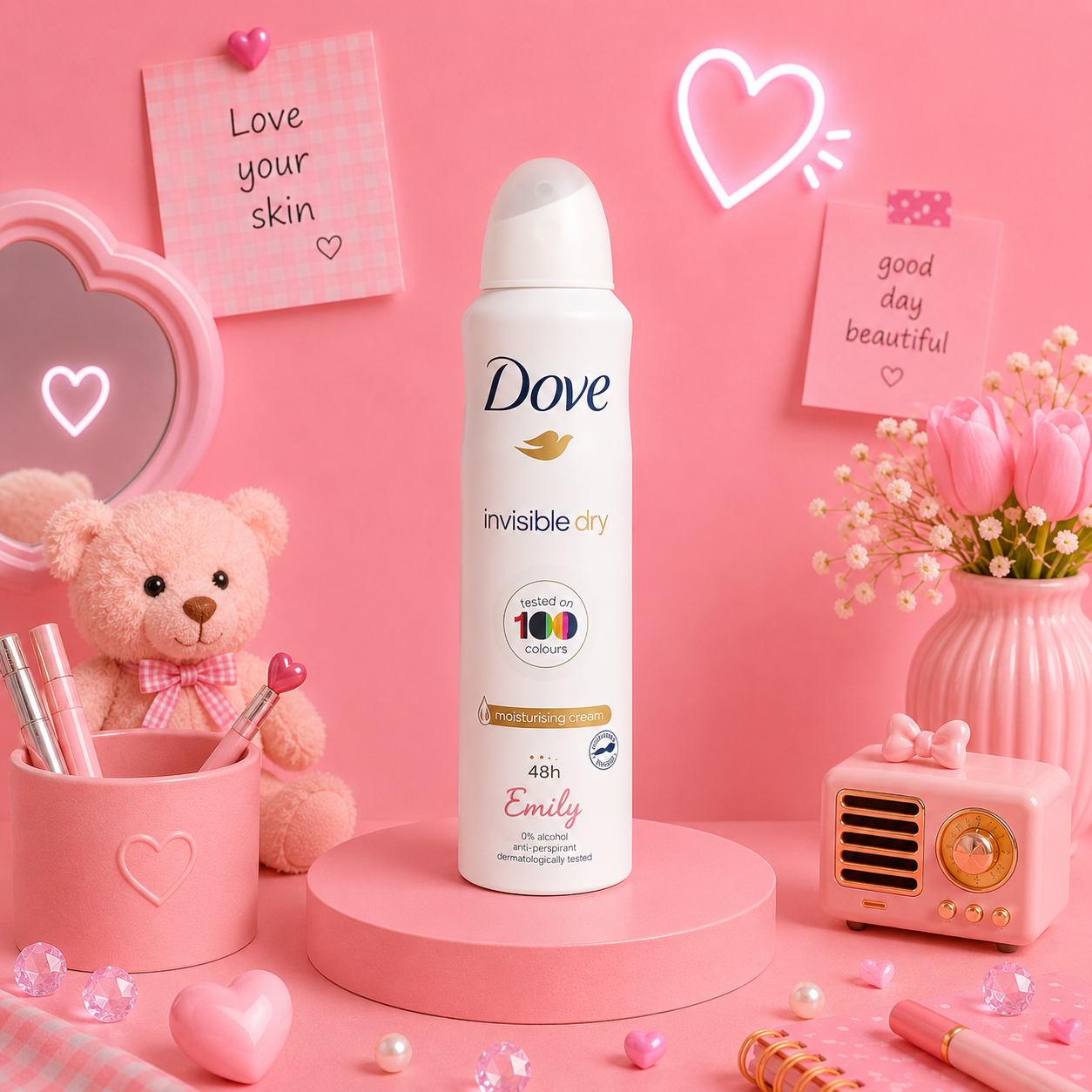 اسپری ضد تعریق داو DOVE زنانه رایحه 100🍒