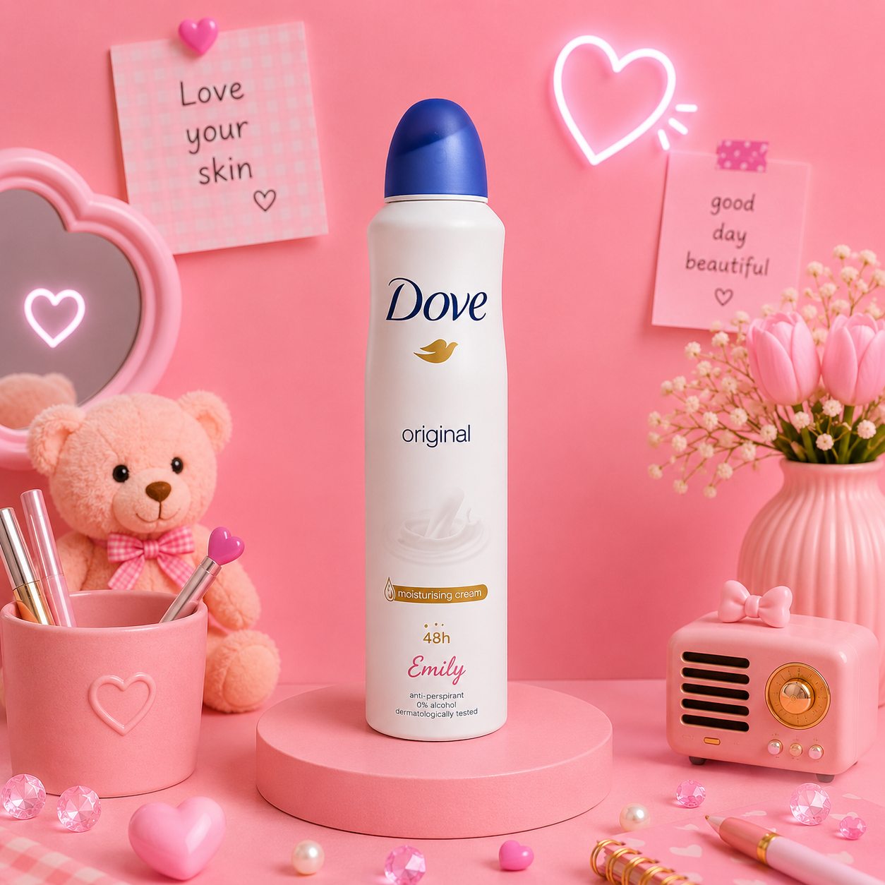 اسپری ضد تعریق داو DOVE زنانه رایحه شیر🥛