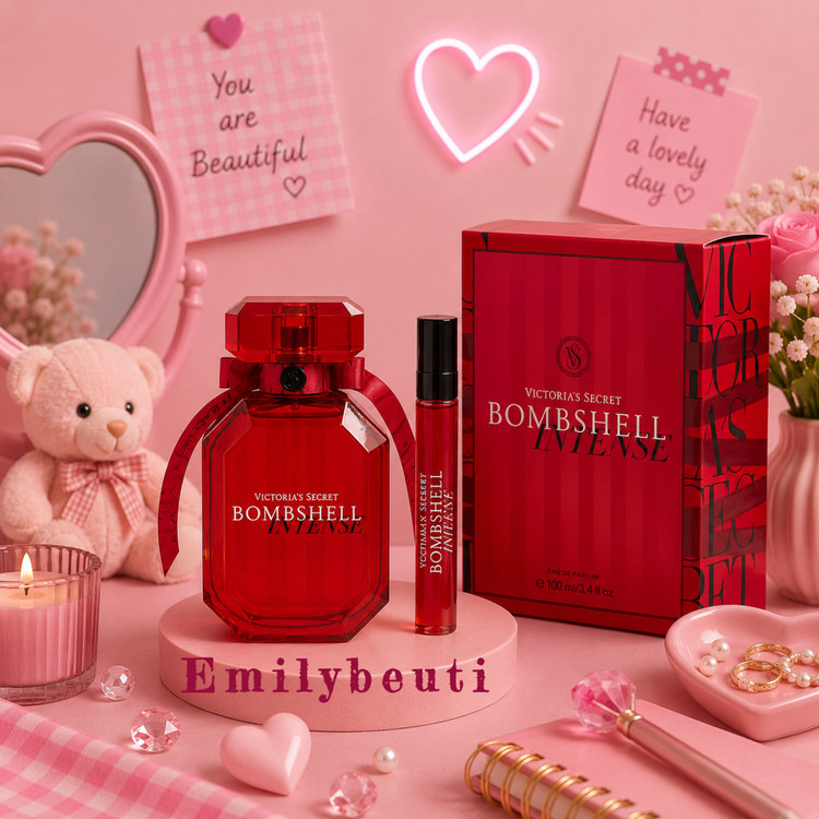 دکانت عطر بامشل قرمز | Victoria’s Secret Bombshell 🎀
