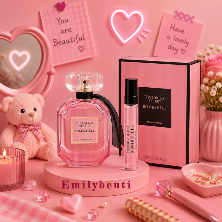 دکانت عطر بامشل صورتی | Victoria’s Secret Bombshell 🎀