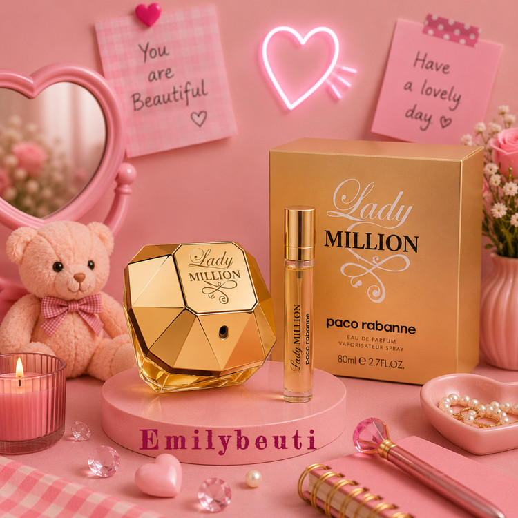 دکانت عطر لیدی میلیون | Paco Rabanne Lady Million 🎀